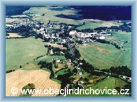 Jind�ichovice - leteck� pohled