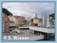 Karlovy Vary - V��deln� kolon�da a Z�meck� vrch