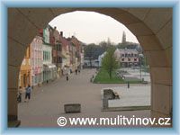 Litv�nov - Pohled na n�m. M�ru