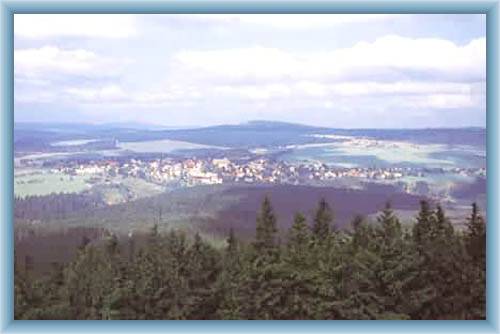 Pohled na Abertamy z Ple�ivce