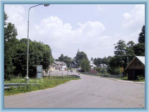 Centrum obce Barto�ovice