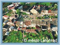 Letohrad - Leteck� pohled