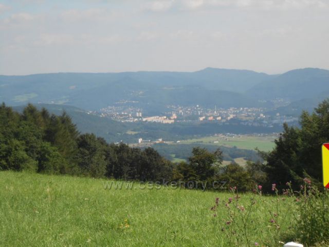 Pohled z Nakléřova na Ůstí nad Labem