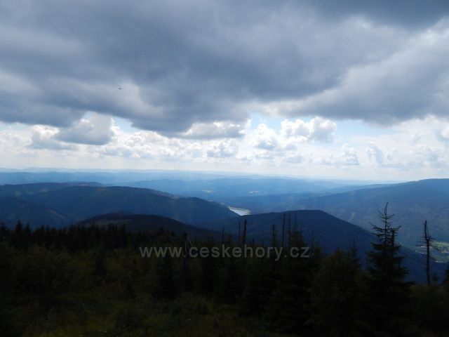 výhled na slovenské hory