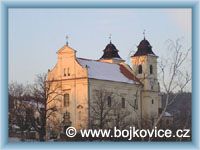 Bojkovice - Kostel sv. Vavřince