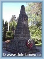 Dolní Bečva - Památník obětí 2. sv. války