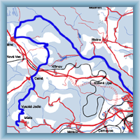 Cyklotrasy - Z Chomutova na Hasištejn