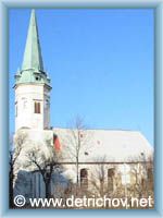 Dětřichov - Kostel sv.Anny