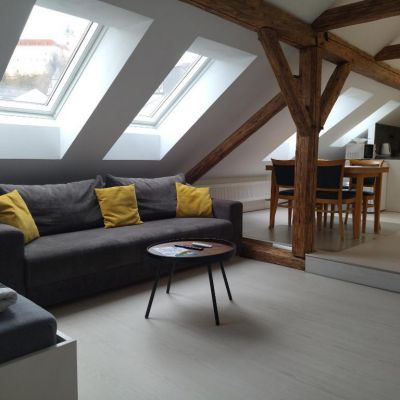 Apartmány s výhledem na zámek