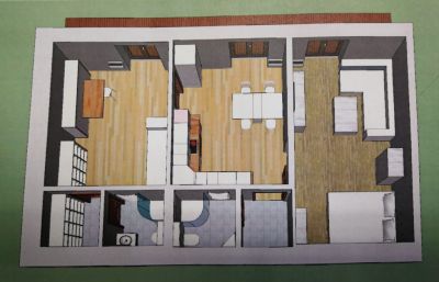 Apartmán 2+1 v Petříkově