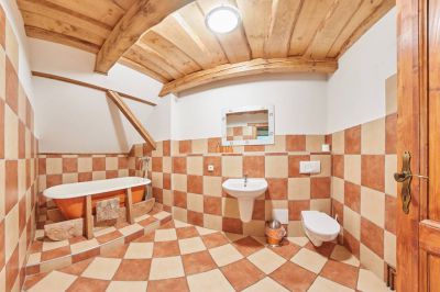 Pokoj 4 - koupelna - Chaloupka Baba Jaga