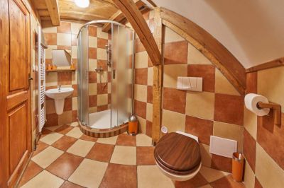 Pokoj 5 - koupelna - Chaloupka Baba Jaga