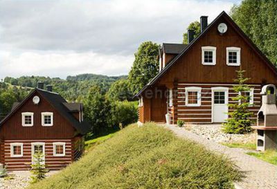 Roubené chalupy Zlatník