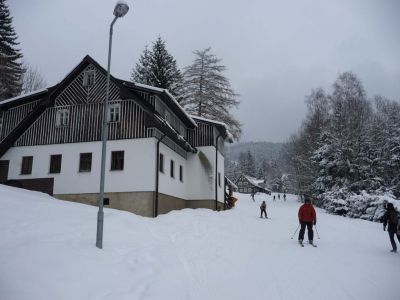 Horská chata Studánka na sjezdovce