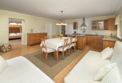 Apartmán - obytná kuchyň