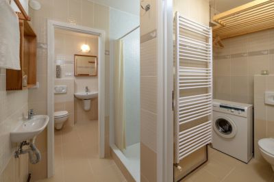 Apartmán - koupelna