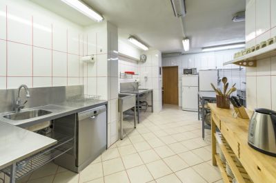 Chatová část - kuchyň