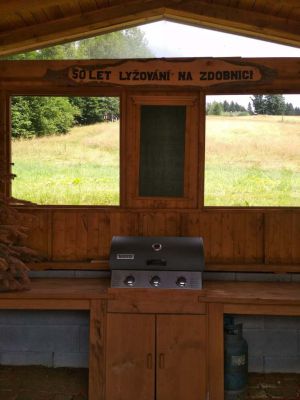 Apartmány pod lyžařským vlekem