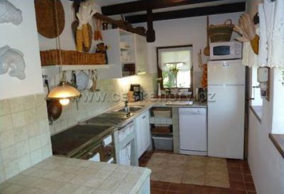 Chalupa na venkově pod hradem Bezděz