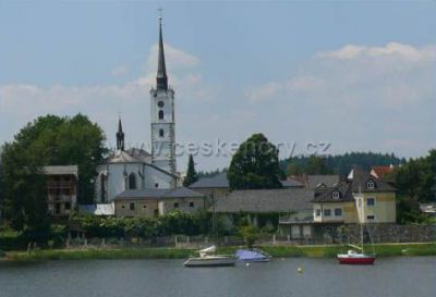 Ubytování v soukromí ve městě Frymburk