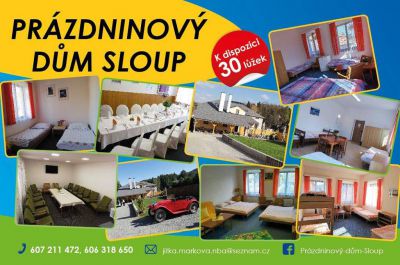 Prázdninový dům - Sloup v Čechách