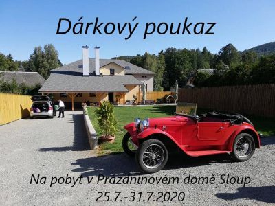 Prázdninový dům - Sloup v Čechách