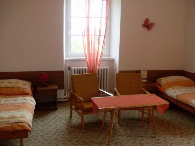 Chalupa na statku u Flajšmanů