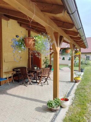 Chalupa na statku u Flajšmanů