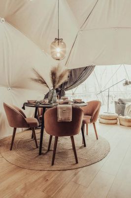 Glamping Jedlová s venkovním wellness