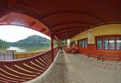 Hacienda Bellavista na pláži přehrady Bystřička