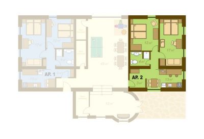 Chalupa pro rodiny s dětmi HERTA II