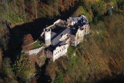 Hrad a zámek Horní hrad Hauenštejn
