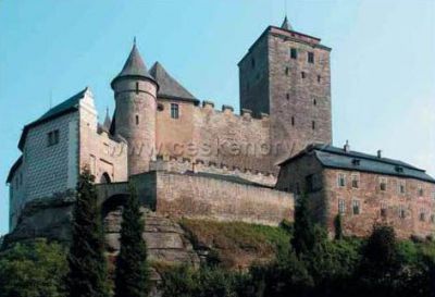 Apartmán na hradě Kost