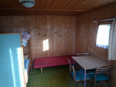 Retro chaty u pláže Lipna