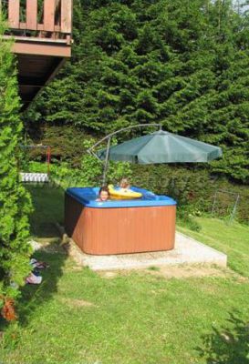 Chata Kouty s venkovní vířivkou