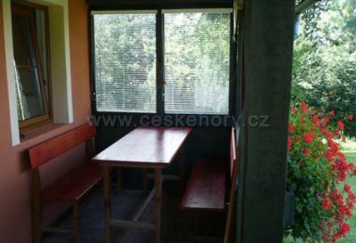 Chata Pod horama s bazénem