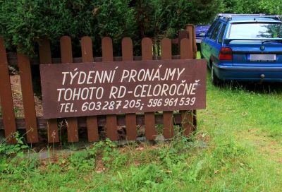 Rekreační rodinný dům u Slezské Harty