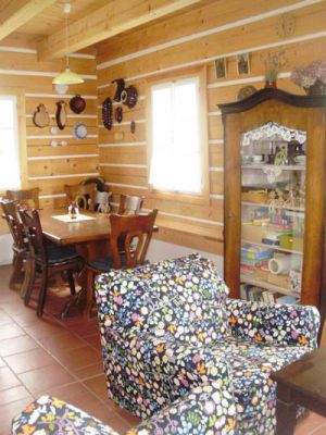 Roubená chalupa v Krkonoších