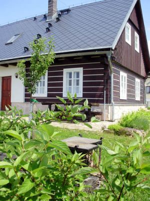 Roubená chalupa v Krkonoších