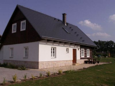 Roubená chalupa v Krkonoších