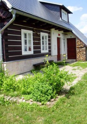 Roubená chalupa v Krkonoších