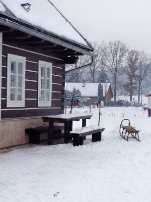 Roubená chalupa v Krkonoších