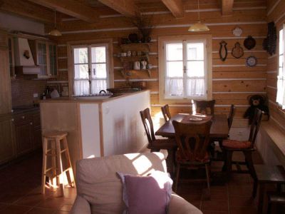 Roubená chalupa v Krkonoších