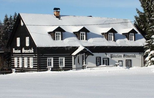 Penzion Semerink Jizerské hory Severák Hrabětice