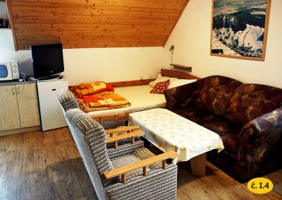 Apartmány u lanovky