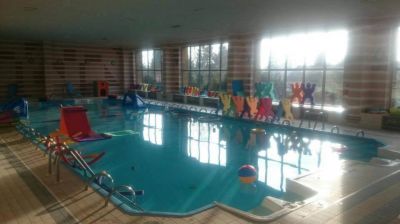 Ubytování v areálu bazénu