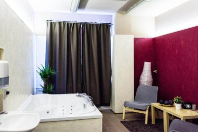 Ubytování v areálu bazénu