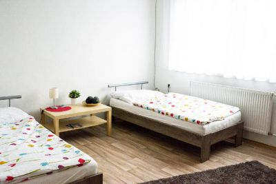 Ubytování v areálu bazénu