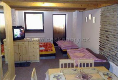 Apartmán u sjezdovky Samoty