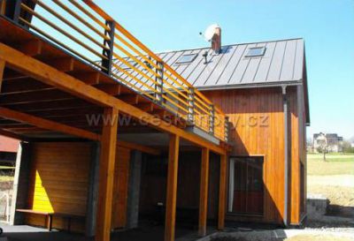 Chalupa Karolina a Vendula s finskou saunou